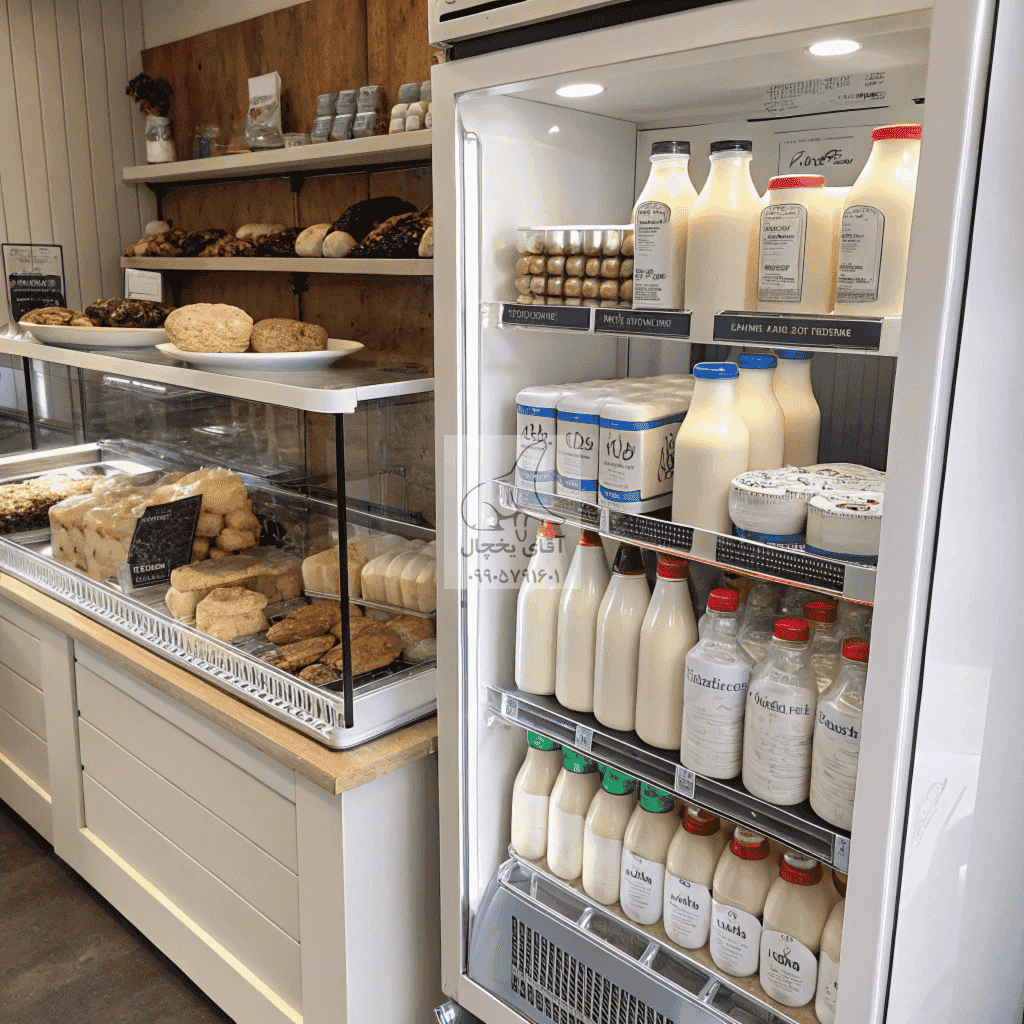 یخچال لبنیات